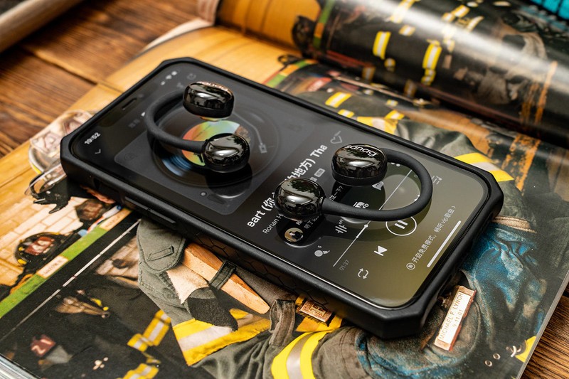 开放式轻量化设计，零重力悬浮佩感，sanag塞那Z61S PRO运动耳机评测