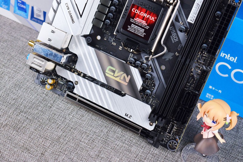 酷炫小巧的老头乐，英特尔11400F+七彩虹B560I 简单装机试玩