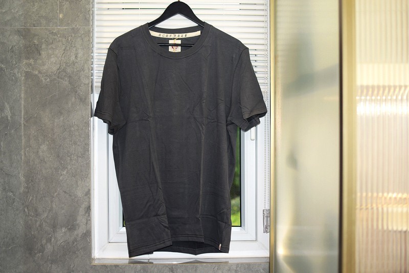 婴儿绒般柔软手感 上纺拾柒棉 重磅吸湿排汗短袖T恤