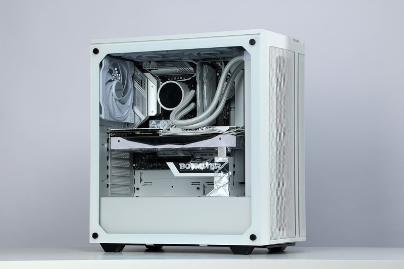 9月装机推荐，静音与高效散热兼备！13600K+4060Ti纯白高颜值主机