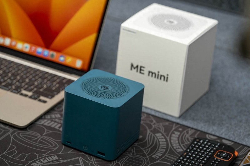 内置6个M.2硬盘位，可搭建全闪NAS，千元级迷你主机零刻ME mini