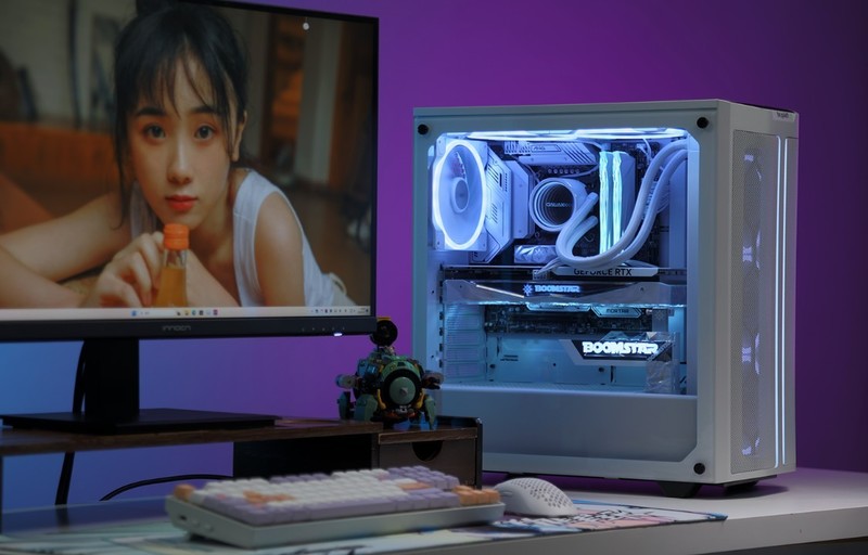 9月装机推荐，静音与高效散热兼备！13600K+4060Ti纯白高颜值主机