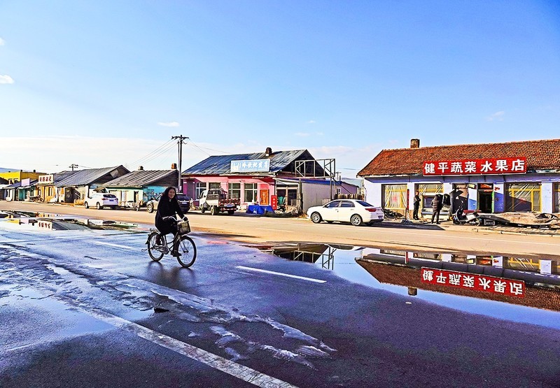 国庆跟团游#满归镇的早晨