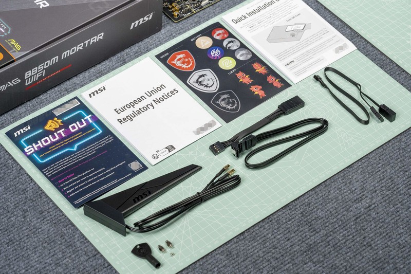 B850主板就给2条PCIe 5，微星MAG B850M MORTAR WIFI主板评测