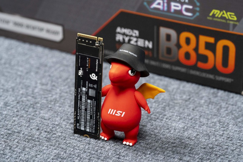 B850主板就给2条PCIe 5，微星MAG B850M MORTAR WIFI主板评测