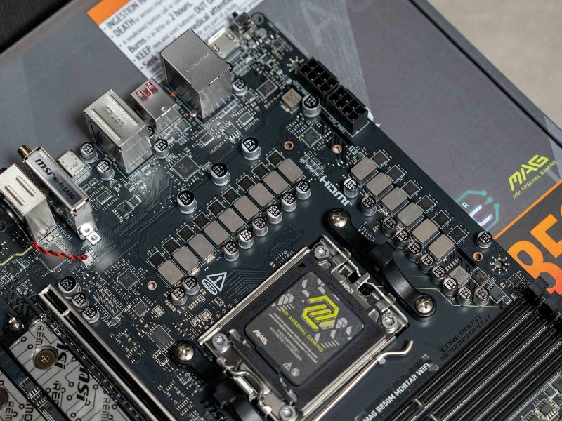 最佳B850M主板？！微星MAG B850M MORTAR WIFI迫击炮首发测评