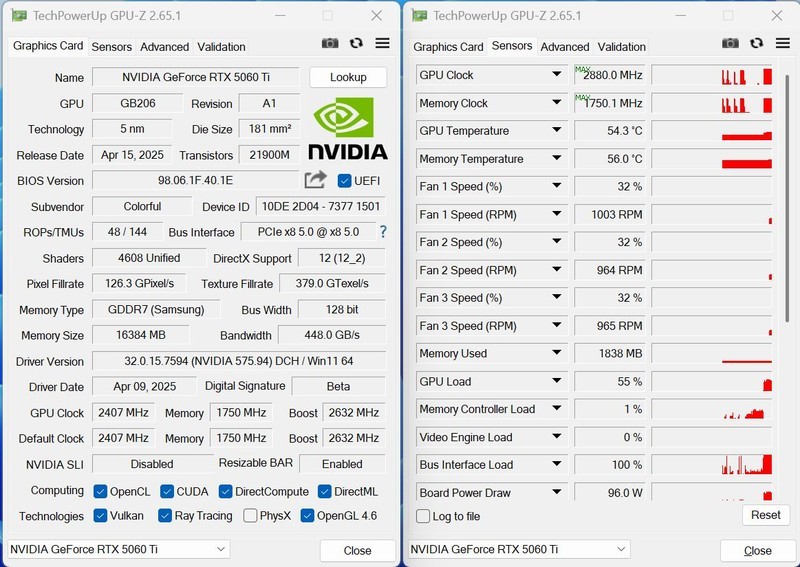 亲民甜点王！七彩虹iGame GeForce RTX 5060 Ti Ultra W OC 16GB评测