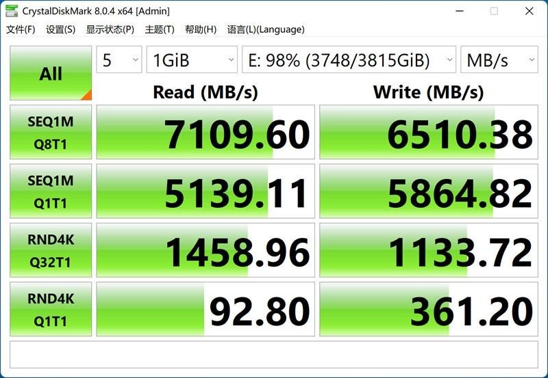 有什么高性价比高性能的SSD？佰维WOOKONG NV7400 4TB体验分享