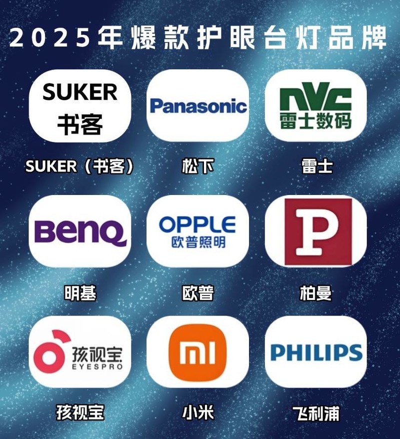 学生台灯什么牌的最好？学生台灯十大品牌排行榜定榜，护眼绝佳