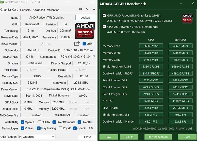 低破3K档的性价比全能本：凌云X15搭载R7 7735HS性能测评