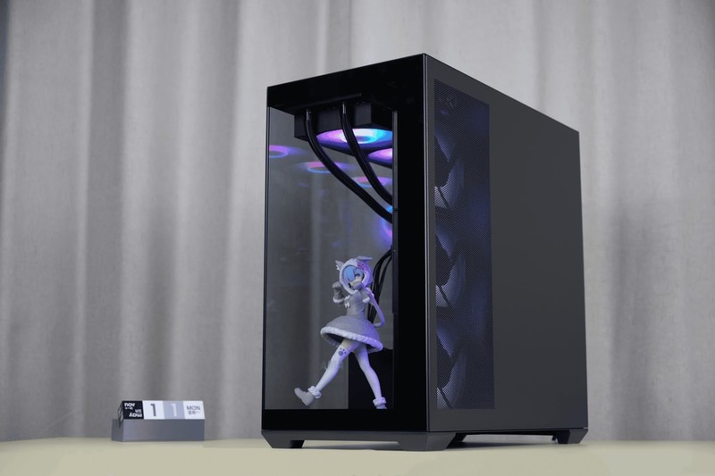 更小巧的窄体ATX海景房：先马 幻境界 海景房机箱上机