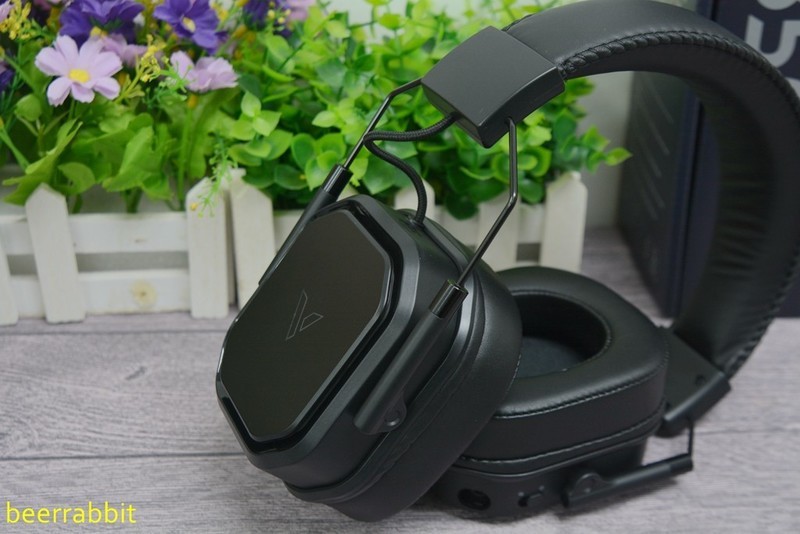 雷柏VH850游戏耳机：三模 双音腔 兼容多平台