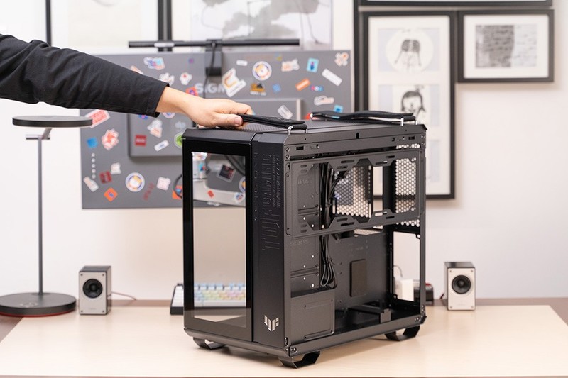 装机惊魂CPU显卡都挂了？华硕GT502弹药库装机秀