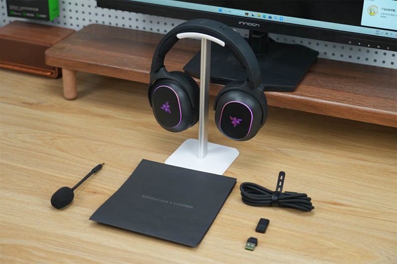 40mm驱动单元，清晰音效，沉浸体验：雷蛇梭鱼X幻彩版分享