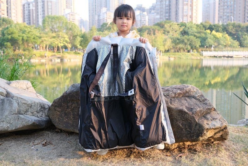 儿童冬装最佳优选：天石鹅铠甲儿童长款羽绒服详评
