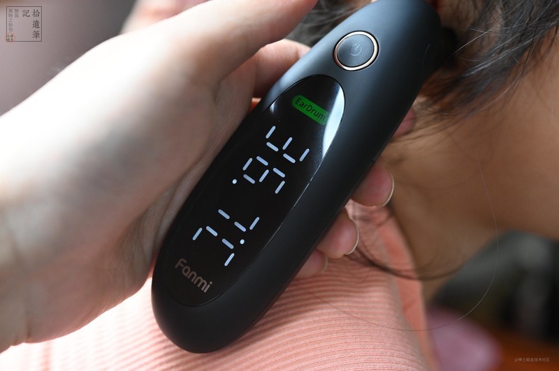 测量体温快又准，随时拿起就能用，凡米鼓膜耳温枪T6上手