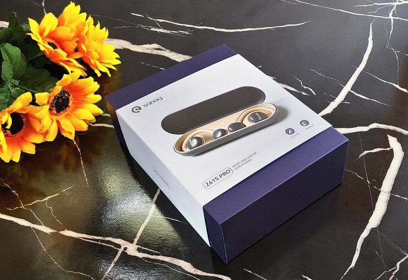 高颜值，无压感，音质好，sanag塞那Z61耳挂式耳机