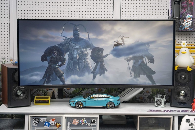 微星34寸QD-OLED带鱼屏体验，240Hz高刷游戏办公但用难回