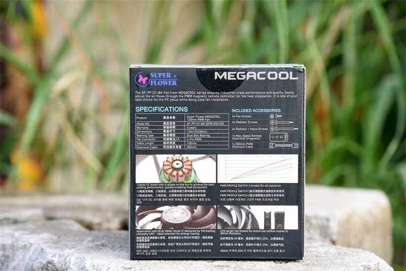 从舒适到巨风强袭---振华 MEGACOOL SF-PF121-BK风扇入手体验