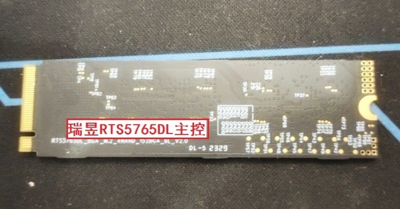 笔记本拆下的金士顿1TB固态完美修复，RTS5765量产工具修复教程，RTS5766量产工具开卡