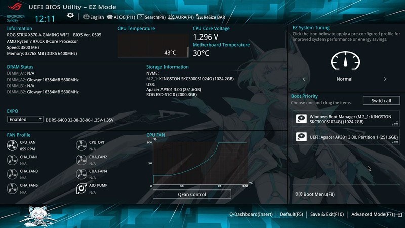 Zen5 CPU的好搭档，ROG STRIX X870-A GAMING WIFI吹雪主板体验分享
