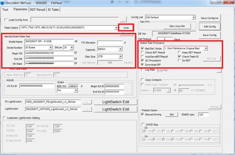 修复一个SM2268XT固态硬盘，SM2268XT量产工具操作步骤，SM2268XT2量产工具参考教程