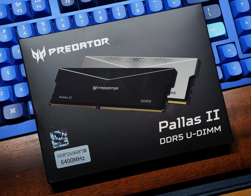 白嫖变8000MHz 宏碁掠夺者Pallas Ⅱ DDR5 6400MHz 32GB内存条实测