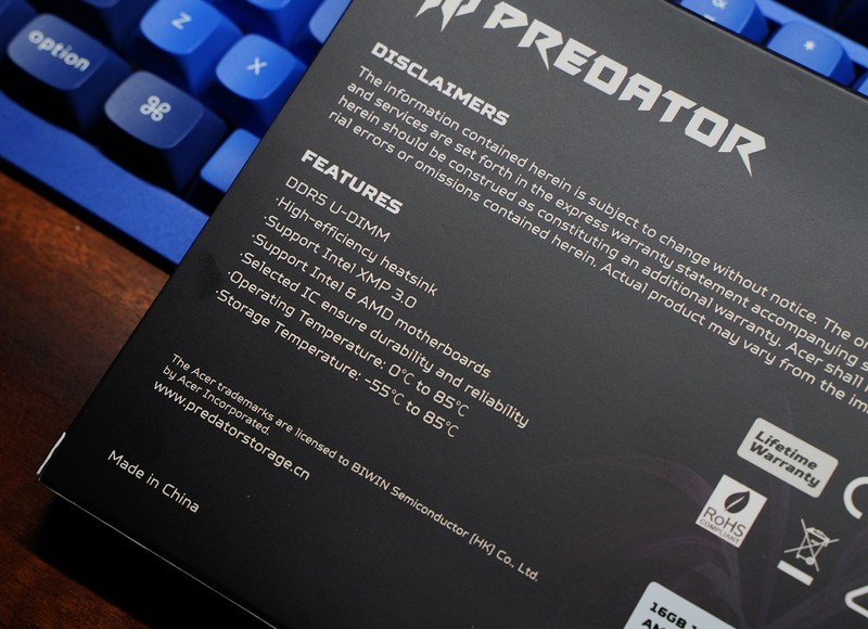 白嫖变8000MHz 宏碁掠夺者Pallas Ⅱ DDR5 6400MHz 32GB内存条实测