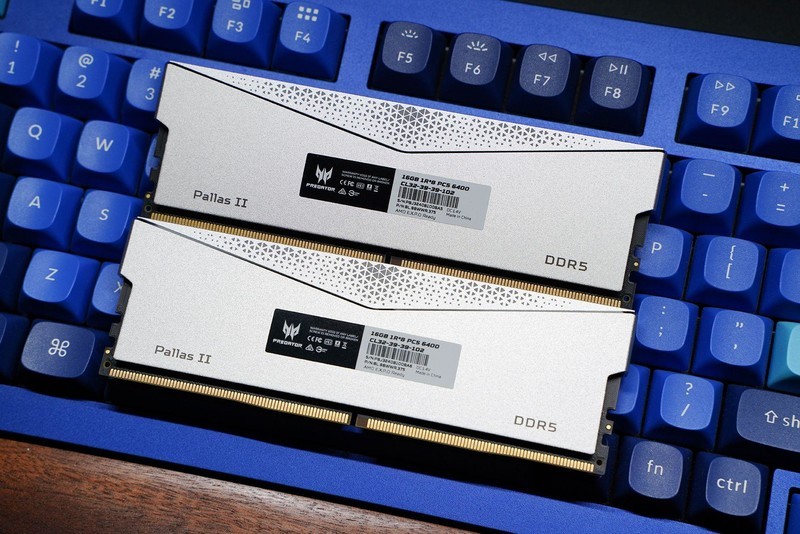 白嫖变8000MHz 宏碁掠夺者Pallas Ⅱ DDR5 6400MHz 32GB内存条实测