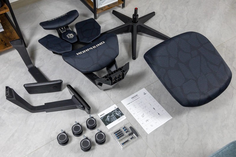 Morphling变体精灵灵透系列M-502：独特仿生背甲设计，怎么坐都舒适