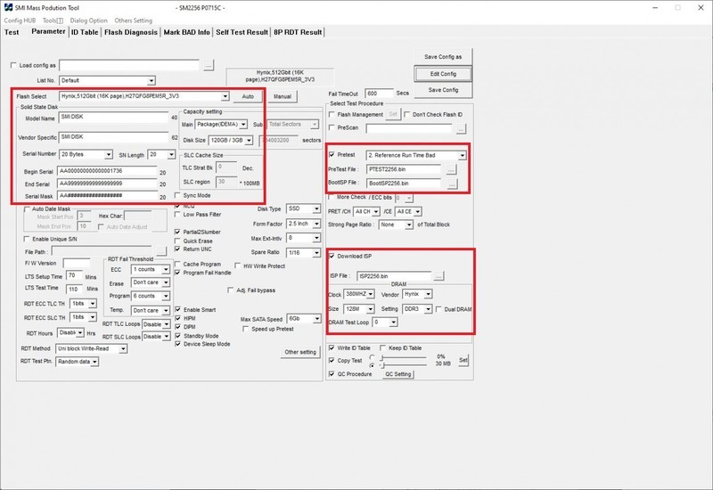 金泰克S300 120G拆解+开卡，SM2256K量产工具操作步骤，SM2256AB开卡成功记录