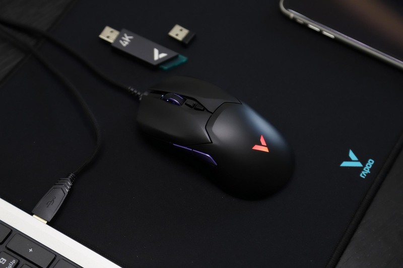 原相高定3395+内置无线充电，雷柏VT3S无线双模RGB游戏鼠标评测