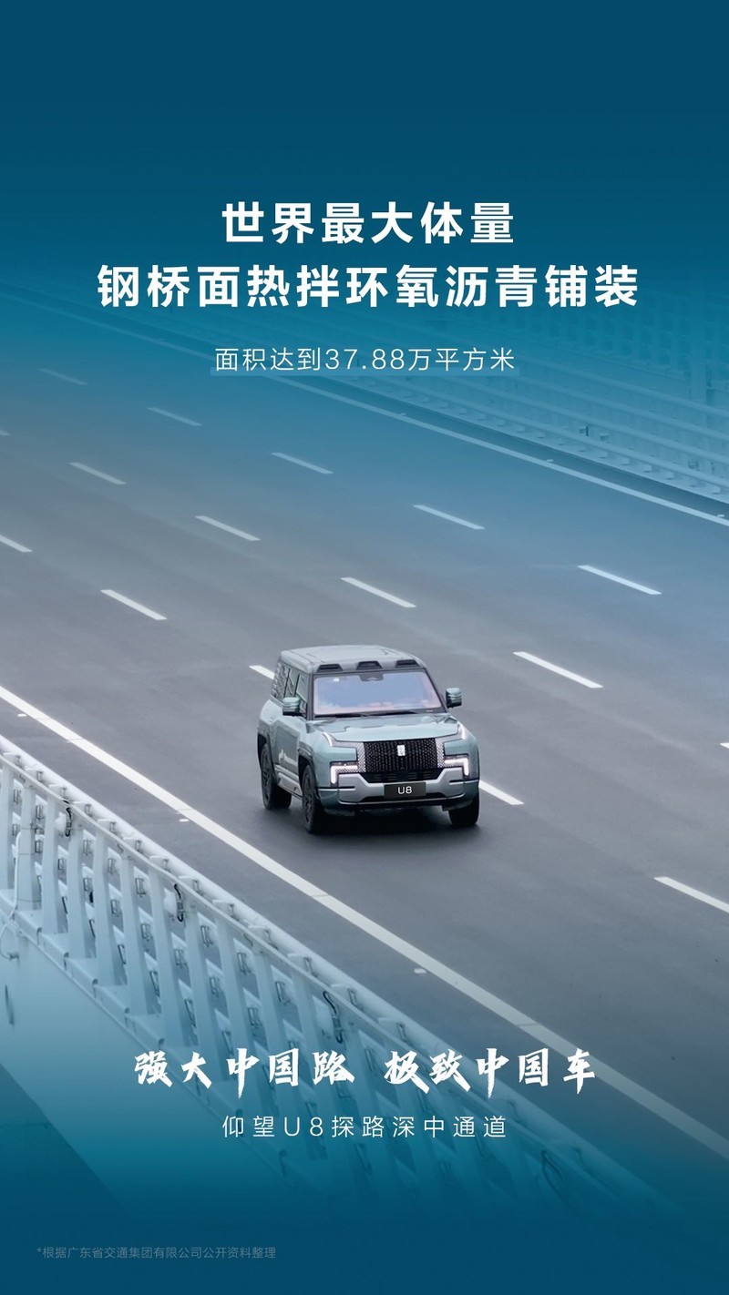 桥接梦想，车行未来：深中通道通车与中国品牌仰望U8的辉煌时刻