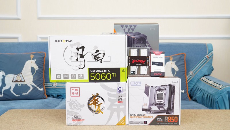 DLSS 4加持，9800X3D+索泰5060Ti 8G打造的高性价比ITX小钢炮分享