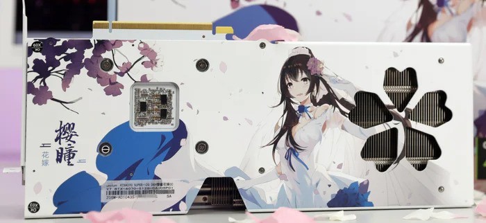 盈通RTX 4070 SUPER樱瞳花嫁性能颜值双巅峰，让你男友激动流泪的好物