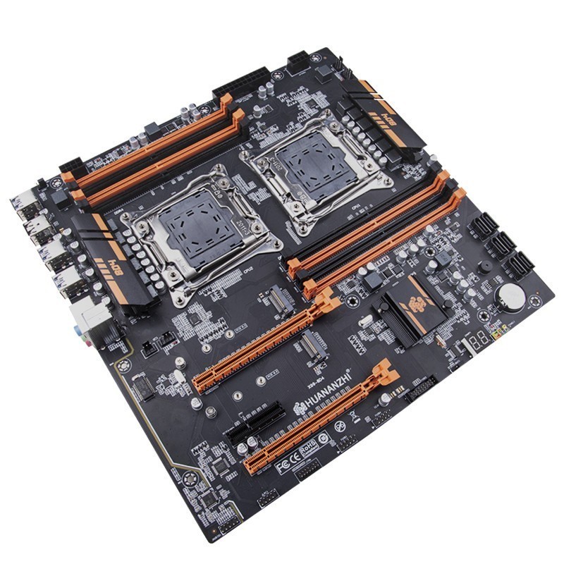 华南X99-8D4主板完爆线程撕裂者！垃圾佬的双路服务器！|华南金牌