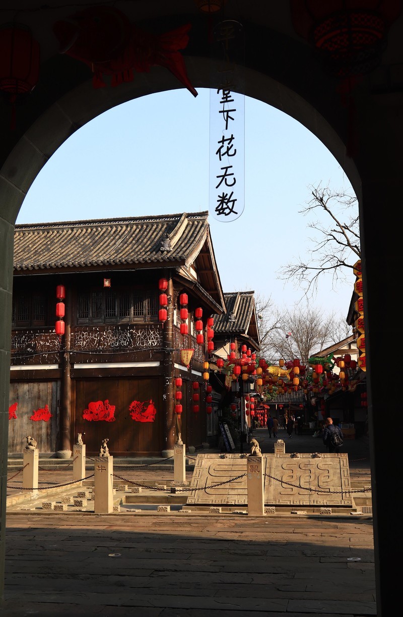 游览重庆昌州古城景区