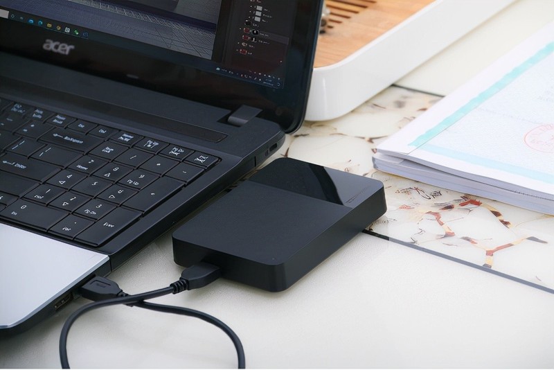 USB3.2快传输，4TB大容量全场景应对，东芝Canvio Ready （B3）商务移动硬盘体验