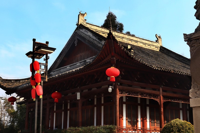 游览重庆大足宝顶山石刻（一）