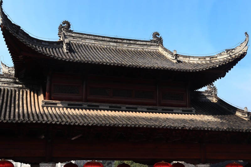 游览重庆大足宝顶山石刻（一）