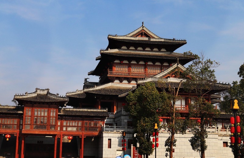 游览重庆大足宝顶山石刻（一）