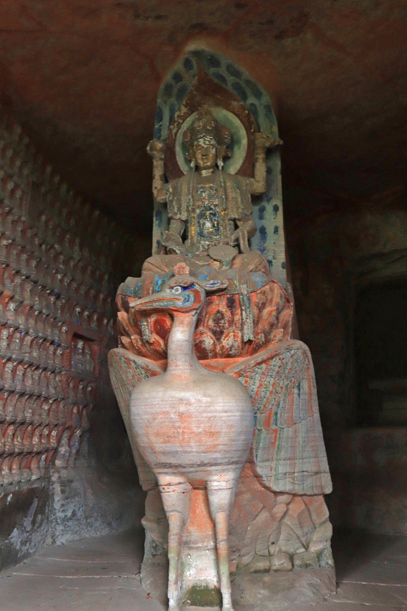 游览重庆大足北山石刻