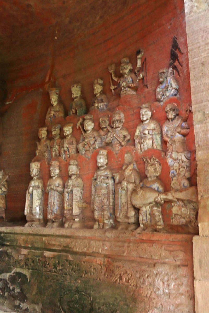 游览重庆大足北山石刻