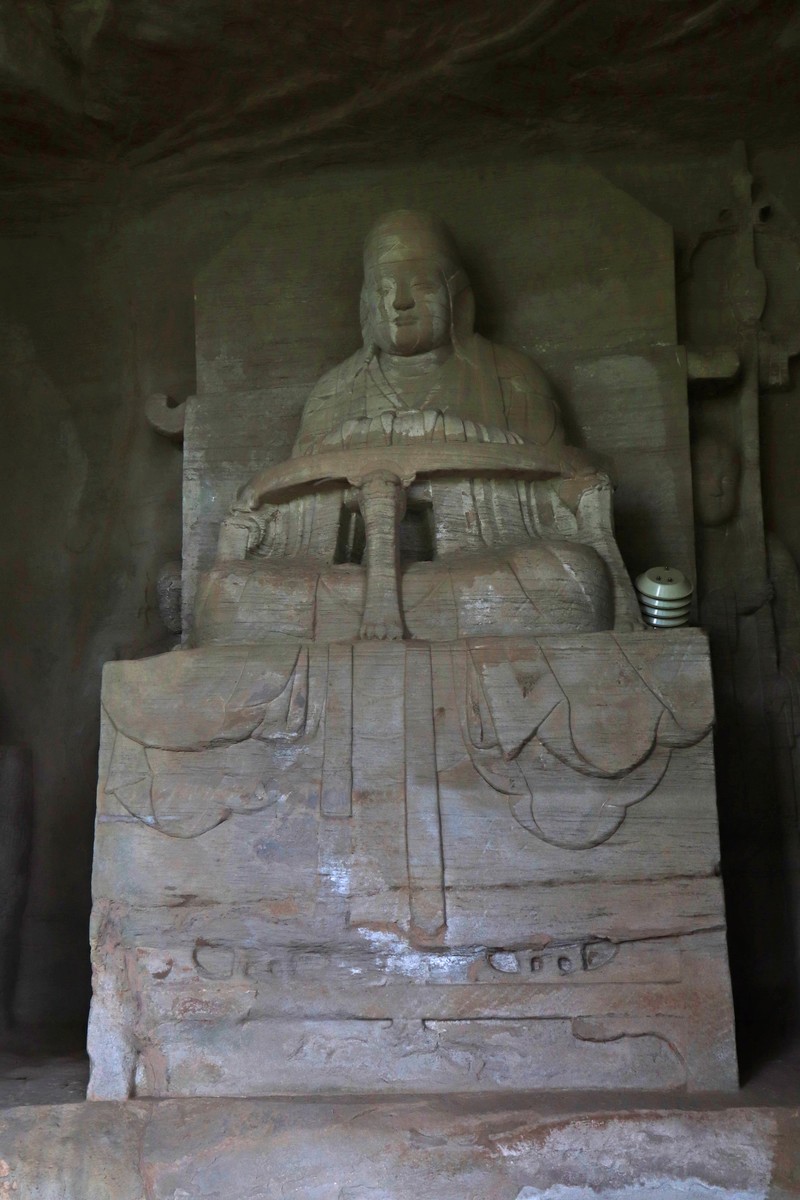 游览重庆大足北山石刻