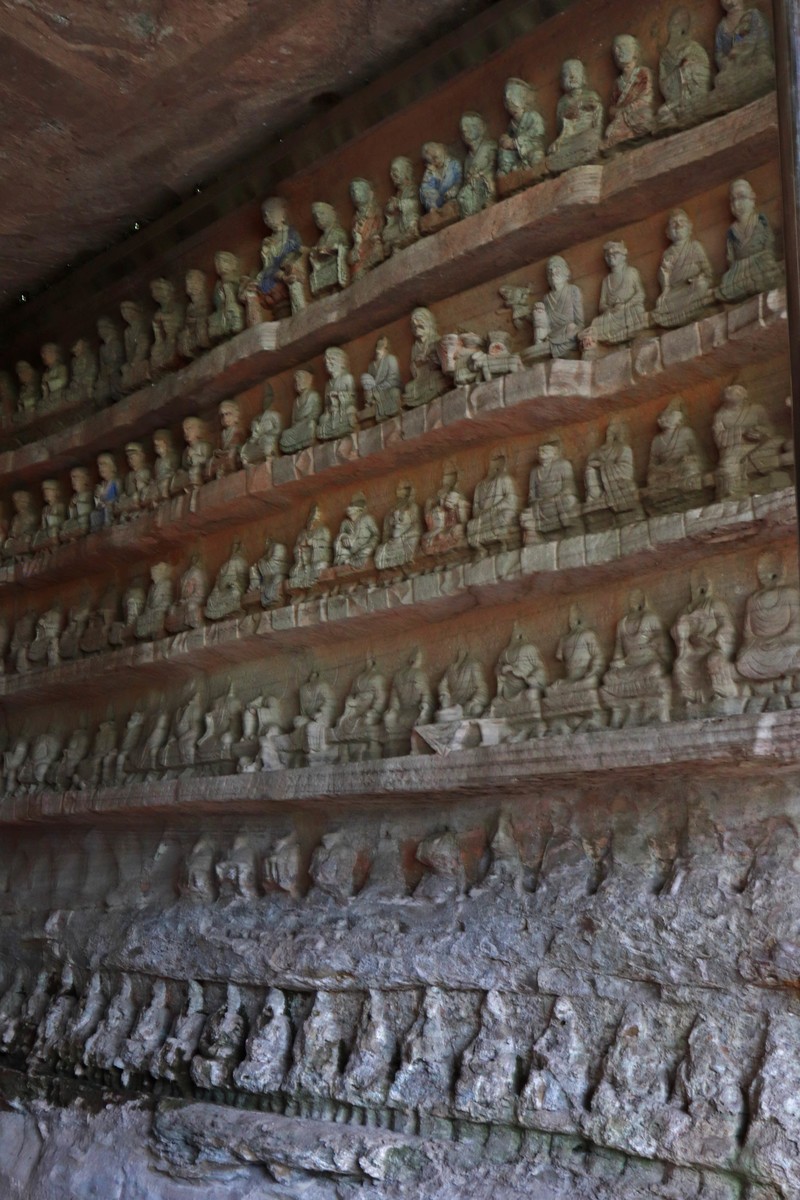 游览重庆大足北山石刻