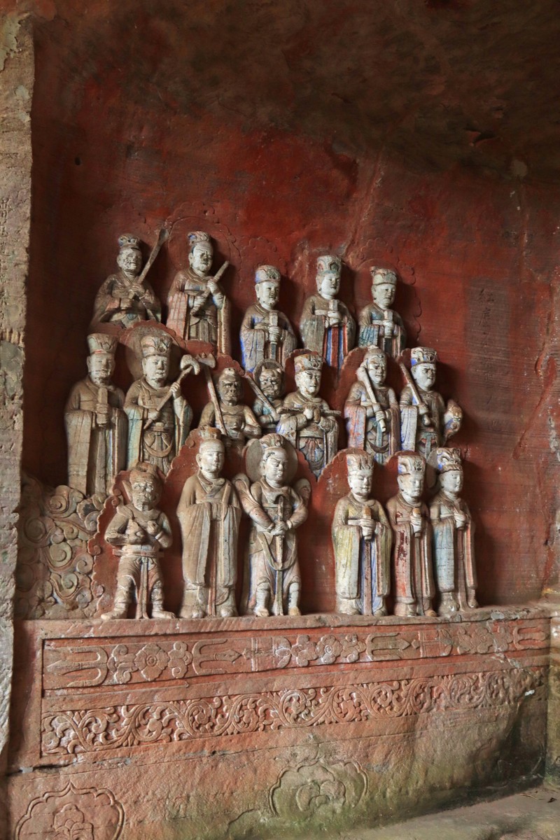 游览重庆大足北山石刻