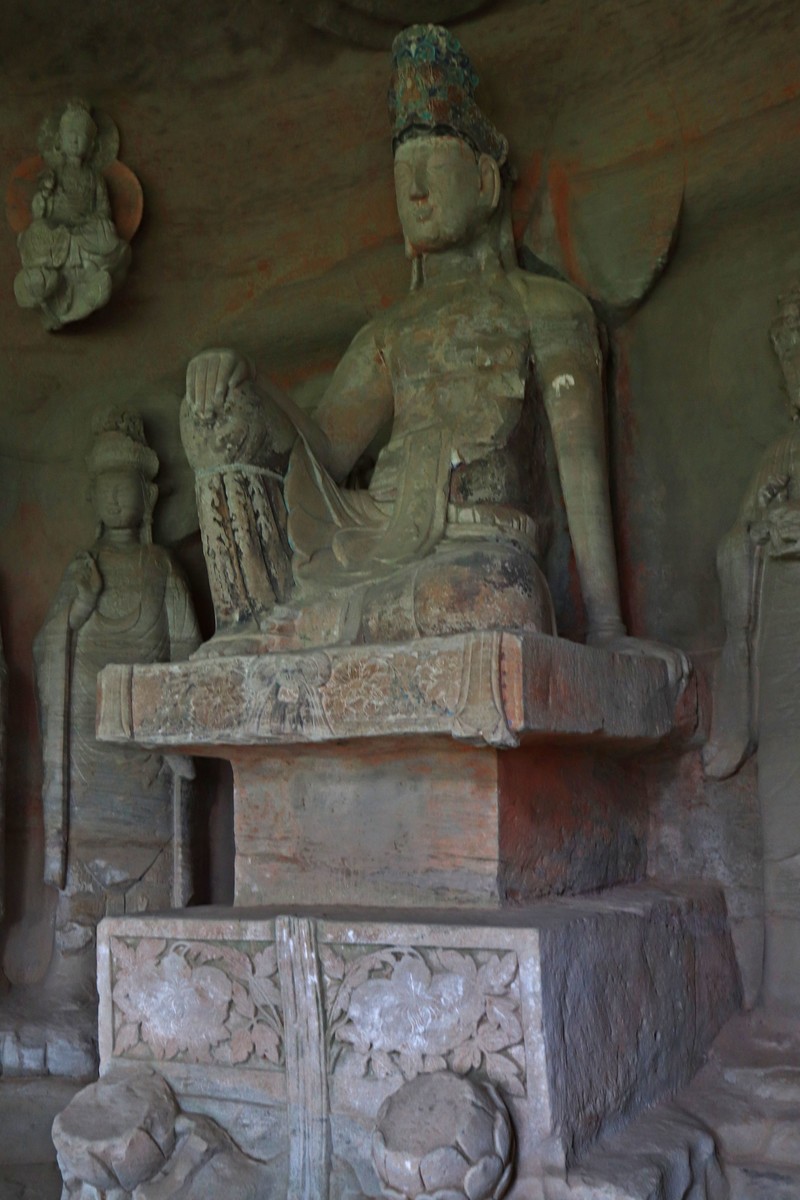 游览重庆大足北山石刻