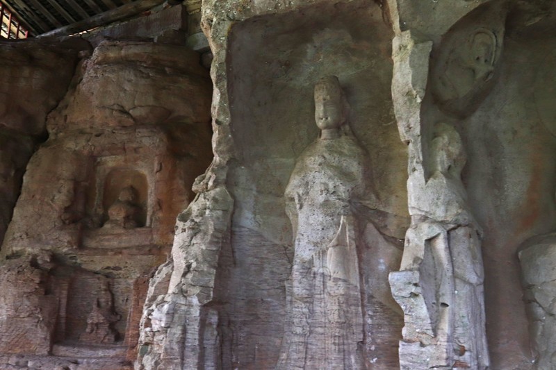 游览重庆大足北山石刻
