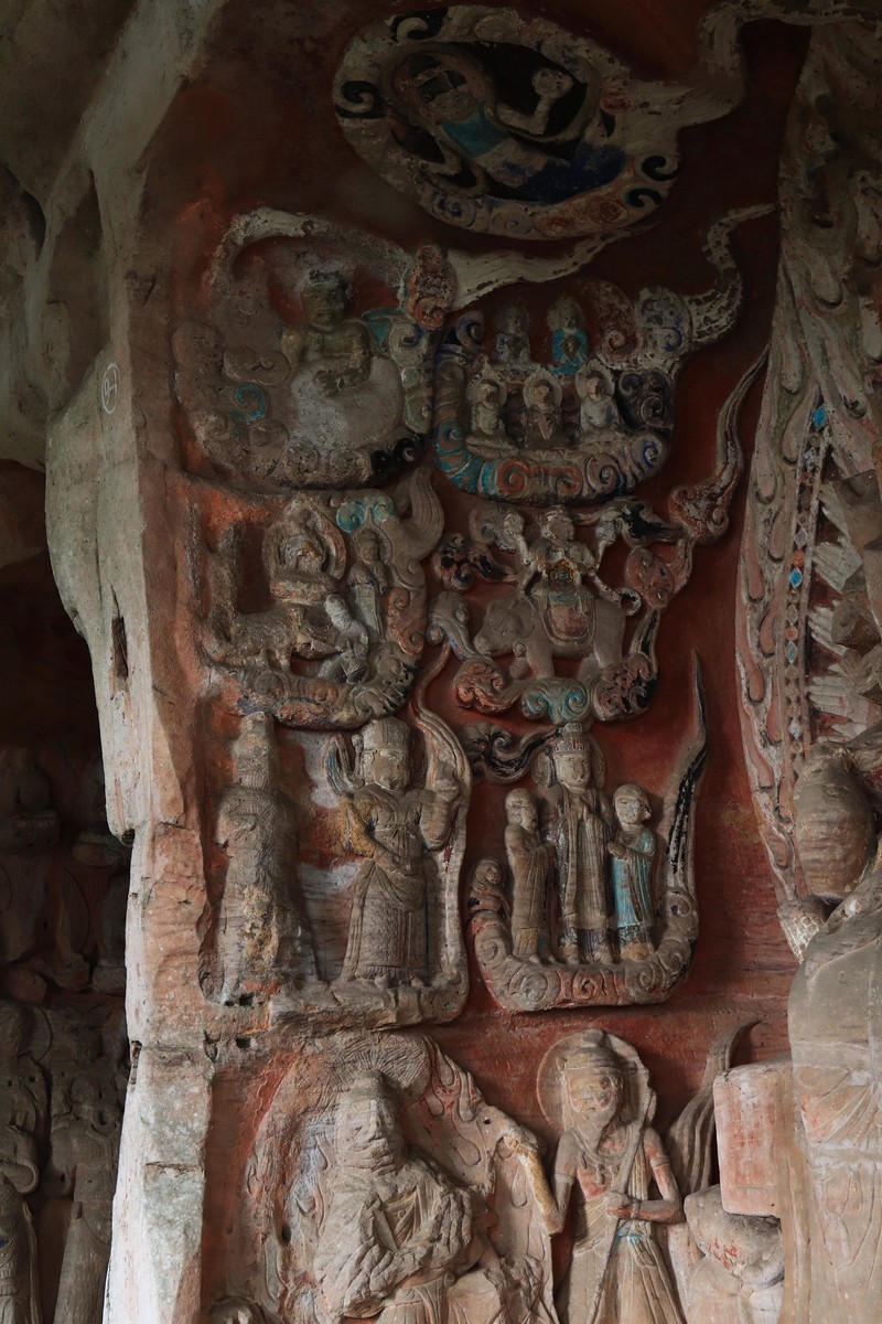 游览重庆大足北山石刻