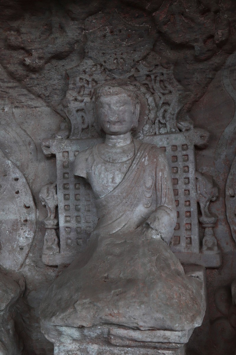 游览重庆大足北山石刻